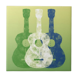 Three Guitars Tile