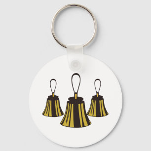 Three Handbells Keychain