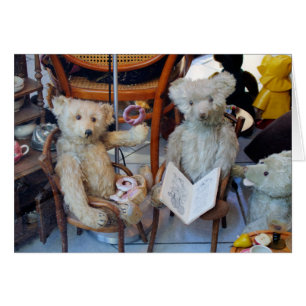 Three Happy Teddy Bears