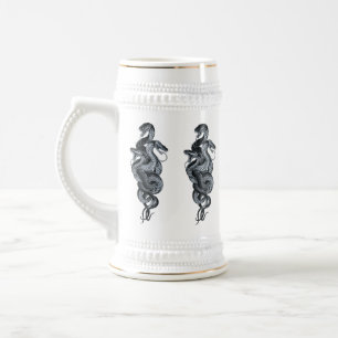 Three-Headed Serpent Masterpiece Beer Stein