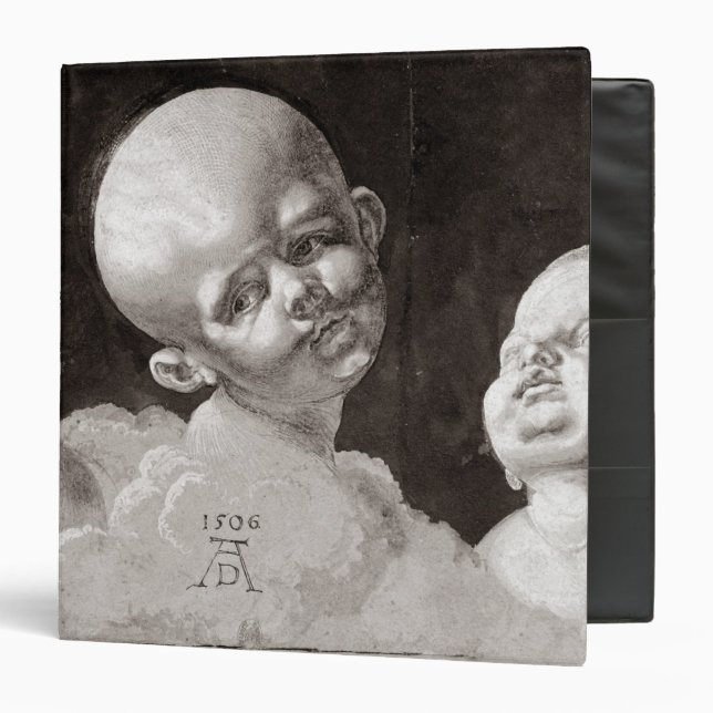 Three Heads of Children, 1506 Binder (Front/Inside)