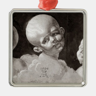 Three Heads of Children, 1506 Metal Ornament