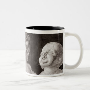 Three Heads of Children, 1506 Two-Tone Coffee Mug