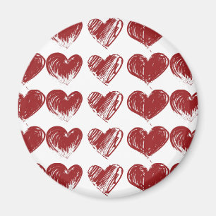 Three Hearts Magnet