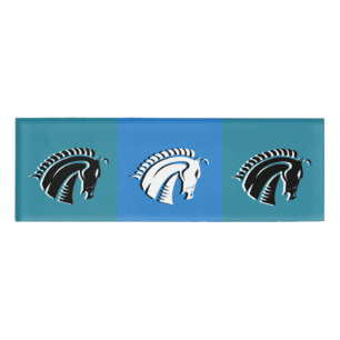 Three Horses Name Tag