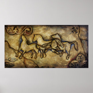Three Horses Poster