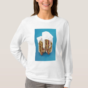Three hot dogs in buns T-Shirt