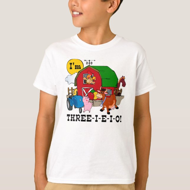 THREE-I-E-I-O T-Shirt (Front)