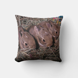 Three In A Row Throw Pillow