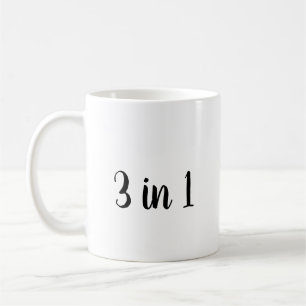 Three in one coffee mug