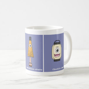 Three Japanese Tsukumogami Yokai Coffee Mug