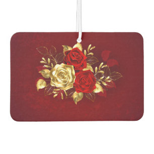 Three Jewellery Roses Air Freshener