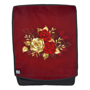 Three Jewellery Roses Backpack