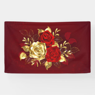 Three Jewellery Roses Banner