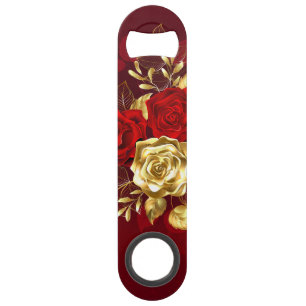 Three Jewellery Roses Bar Key
