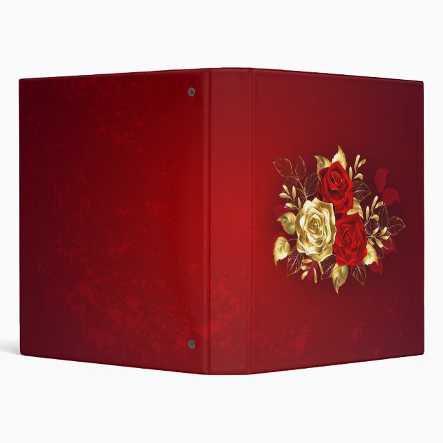 Three Jewellery Roses Binder (Background)