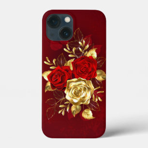 Three Jewellery Roses iPhone 13 Mini Case