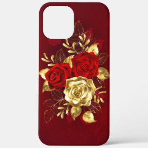 Three Jewellery Roses iPhone 12 Pro Max Case