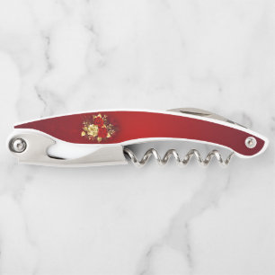 Three Jewellery Roses Corkscrew
