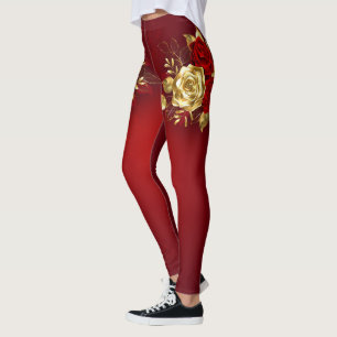 Three Jewellery Roses Leggings