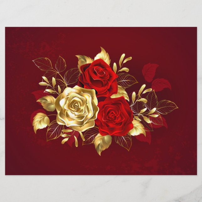 Three Jewellery Roses Letterhead (Front)
