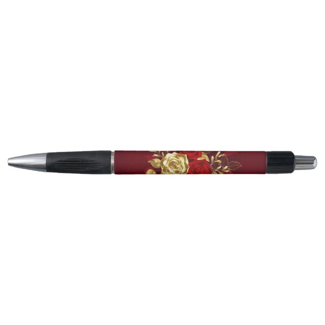 Three Jewellery Roses Pen (Front)