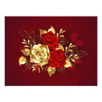 Three Jewellery Roses