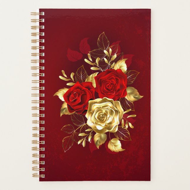 Three Jewellery Roses Planner (Front)