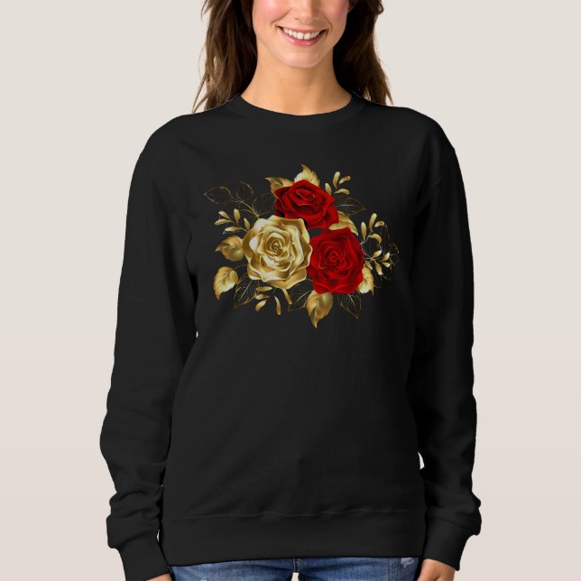Three Jewellery Roses Sweatshirt (Front)