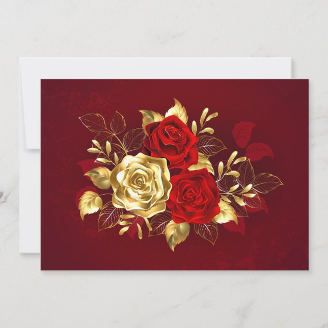 Three Jewelry Roses Announcement (Front)