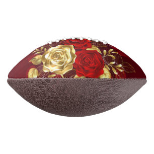 Three Jewelry Roses Football