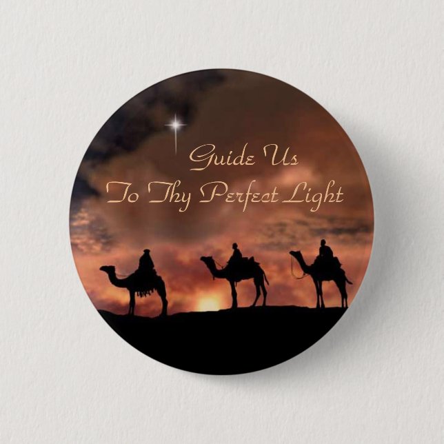 Three Kings 2 Inch Round Button (Front)