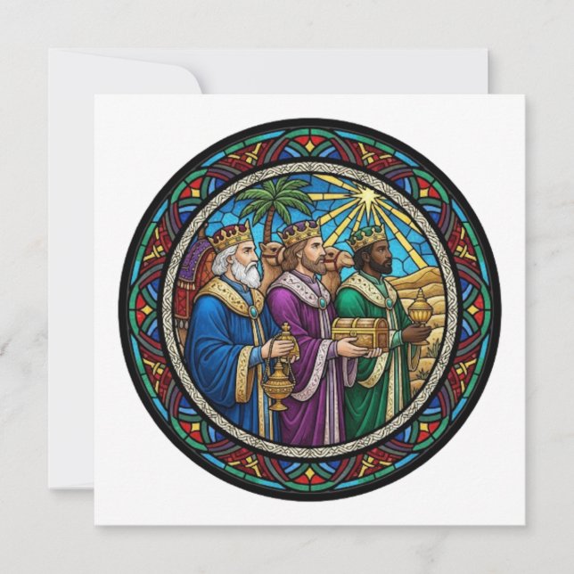 THREE KINGS CARD (Front)