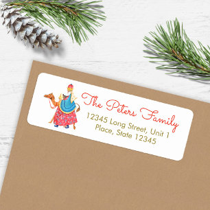 Three Kings   Holiday Christmas   Address Labels