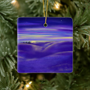 Three Kings Personalized Ceramic Ornament