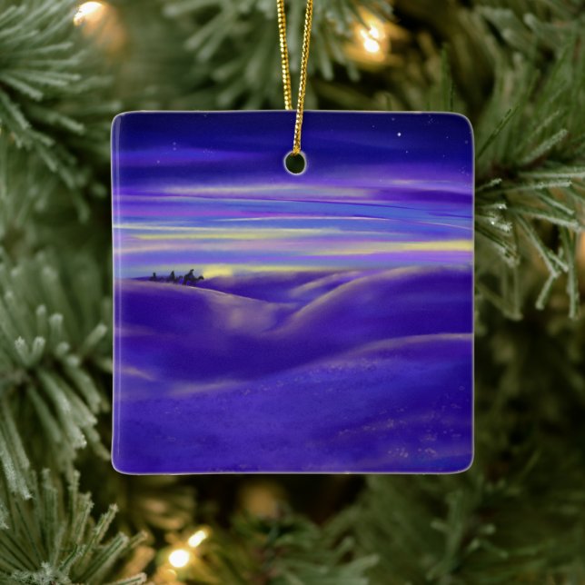 Three Kings Personalized Ceramic Ornament (Tree)