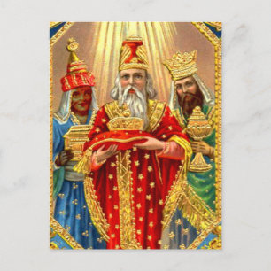 THREE KINGS POSTCARD