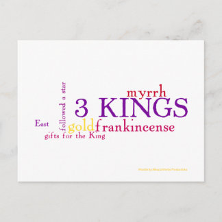 Three Kings Postcard