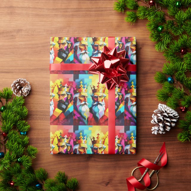 Three Kings Wrapping Paper (Holiday Gift)