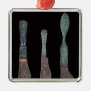 Three Knives from Pompeii, Roman, c.100 BC-79 AD Metal Ornament