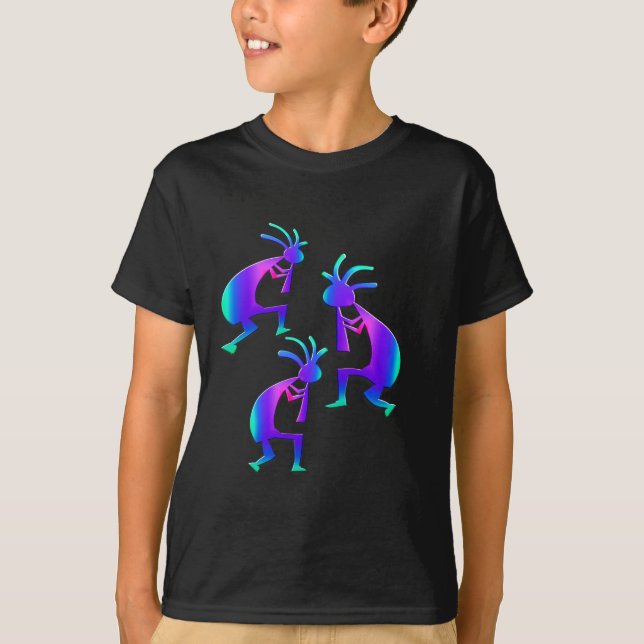 Three Kokopelli #37 T-Shirt (Front)