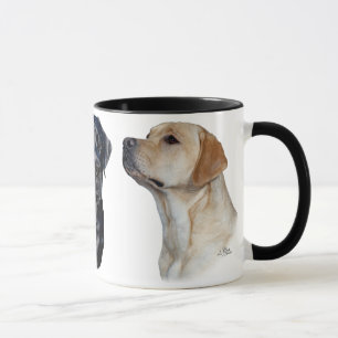 Three Labrador Retrievers Mug