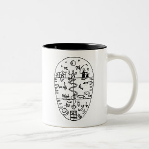 Three Layers of Life Two-Tone Coffee Mug