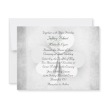 Three Leaf Clover Irish Wedding Invitation