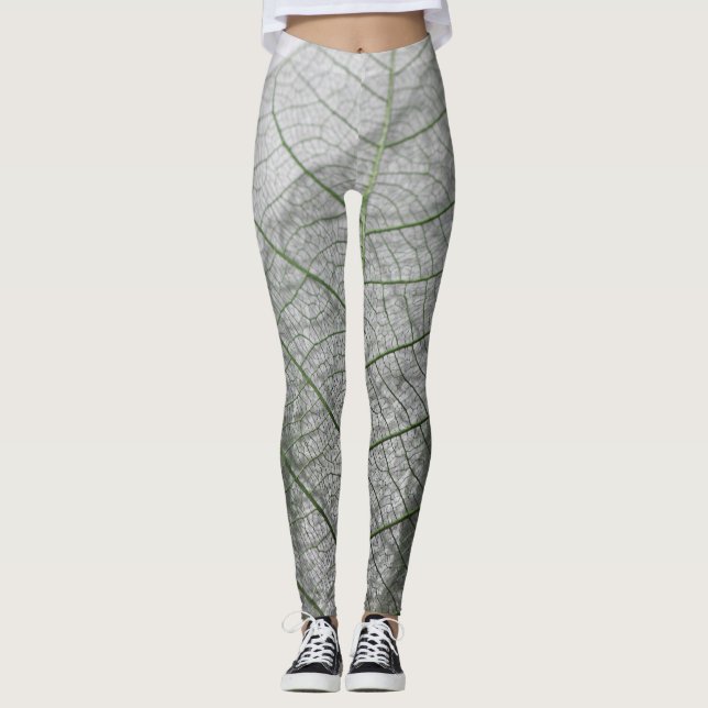 Three leaf skeletons leggings (Front)
