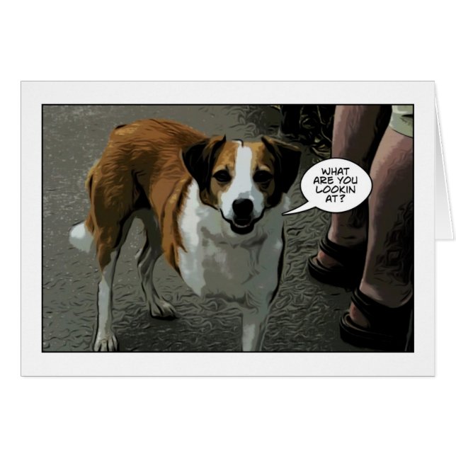 three legged dog (Front Horizontal)