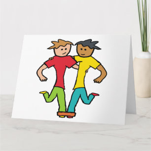 Three Legged Race Card