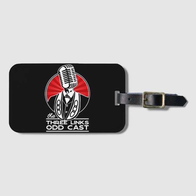 Three Links Odd Cast Luggage Tag (Front Horizontal)