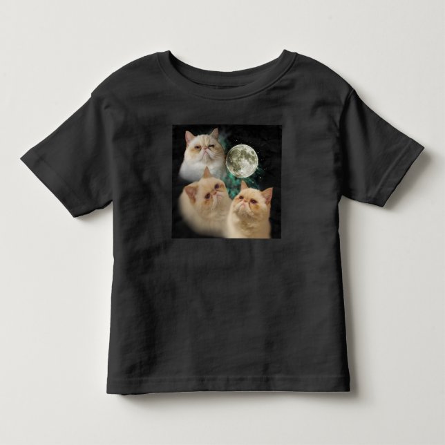 Three Linus Moon Toddler Shirt (Front)