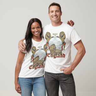 Three Lions English Football T-Shirt
